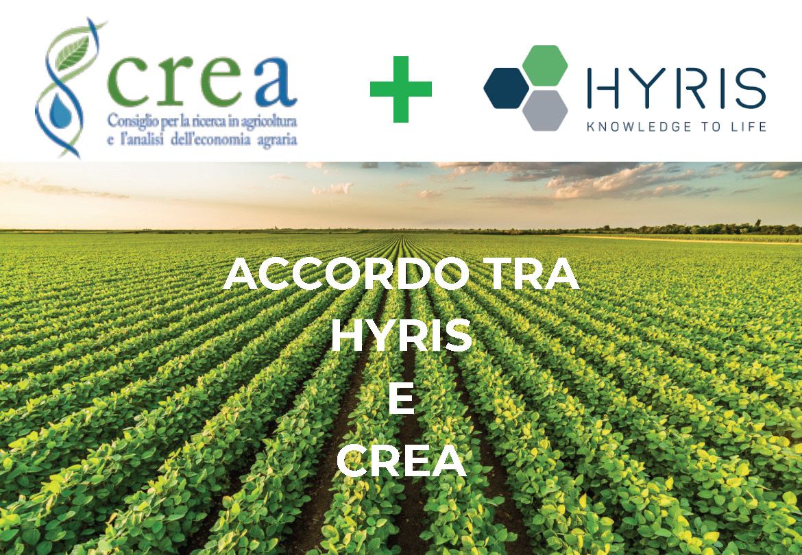 NUOVO ACCORDO TRA HYRIS E CREA PER LO SVILUPPO DI TEST IN AMBITO AGRARIO